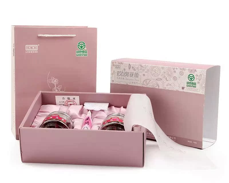 玫源玫瑰 68g精品礼盒玫瑰茶 平阴玫瑰花茶 玫瑰花蕾茶 济南特产