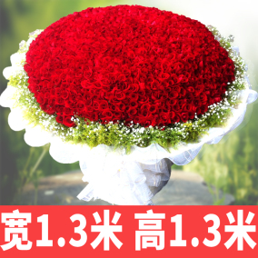 深圳鲜花速递香槟玫瑰花南山罗湖福田宝安龙华龙岗七夕情人节送花