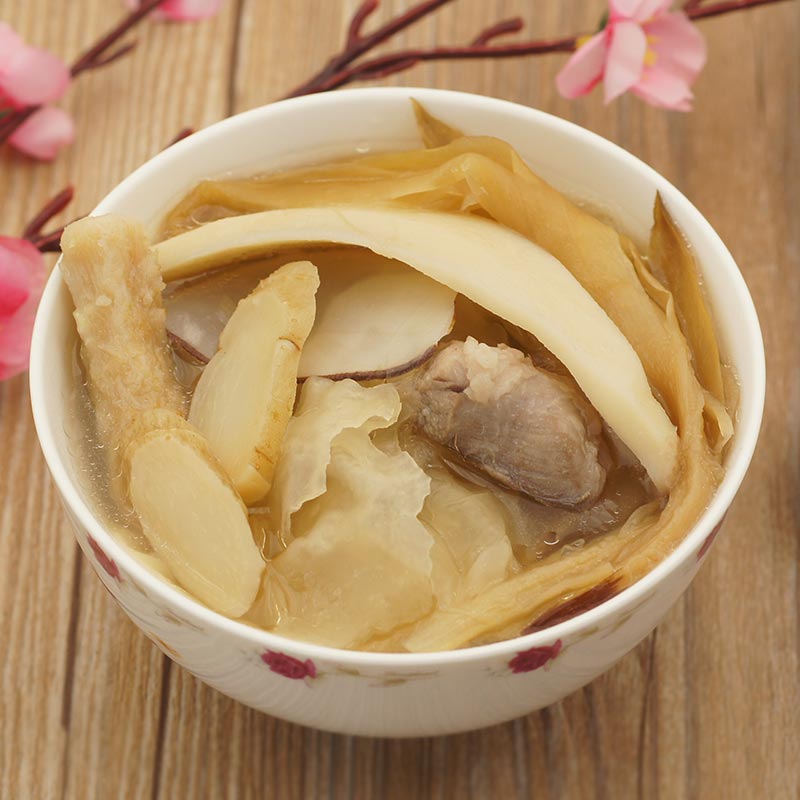 冠膳 海底椰霸王花汤 熬夜烟酒过多 快给肺洗洗澡 广东老火煲汤料