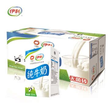 10月2日生产新希望双喜纯牛奶180ml*16袋整箱