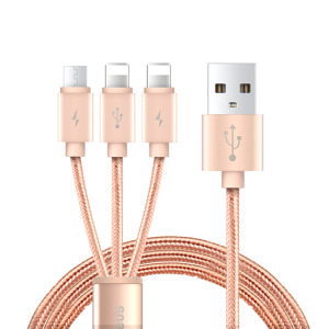 安卓苹果数据线二合一