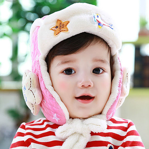 儿童保暖加绒雷锋帽