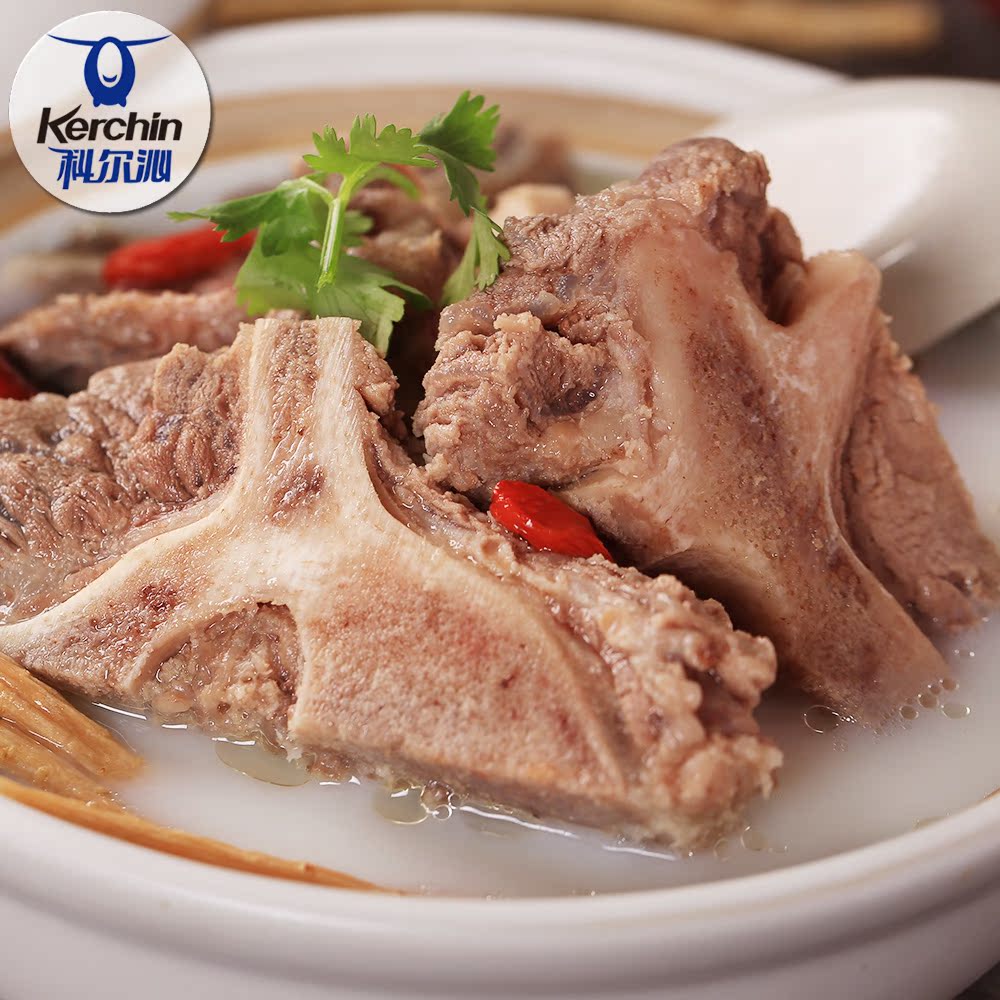 科尔沁牛脊骨2000g 生牛肉炖汤牛骨 内蒙古生鲜冷冻牛肉 牛蝎子