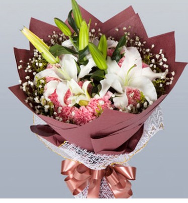 查看淘宝妈妈生日送长辈鲜花 青岛花店同城速递 教师节预定康乃馨百合