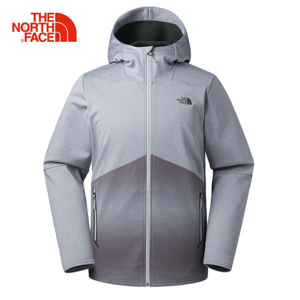 【经典款】TheNorthFace北面防风防泼水户外运动男软壳夹克|368W