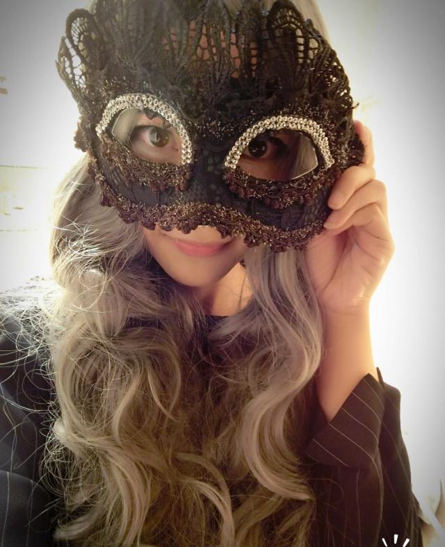 万圣节范冰冰同款半脸侧羽毛面具化妆舞会高档公主女cosplay面具