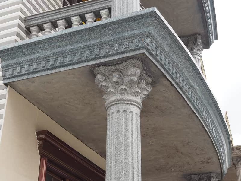 罗马柱模具欧式外墙窗边线条模具滴水线腰线屋檐线条模具厂家直销