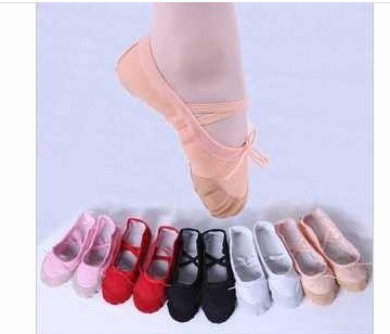 儿童\/成人舞蹈鞋男女童练功鞋猫爪鞋芭蕾舞鞋