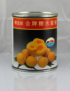 地扪菠萝/地扪杂果 金牌糖水蜜桃罐头/金牌水蜜桃黄桃精选级822克