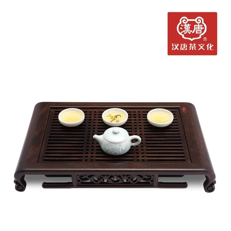 汉唐黑檀木茶具 抽屉式茶海 功夫茶盘实木托盘 大号茶台 雅致特价