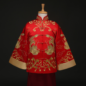 正品[唐装婚礼服]唐装婚礼评测 婚礼妈妈唐装礼