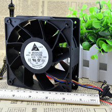 12V 12CM超大风量双滚珠暴力风扇 4.8A 12038 全新台达PFC1212DE