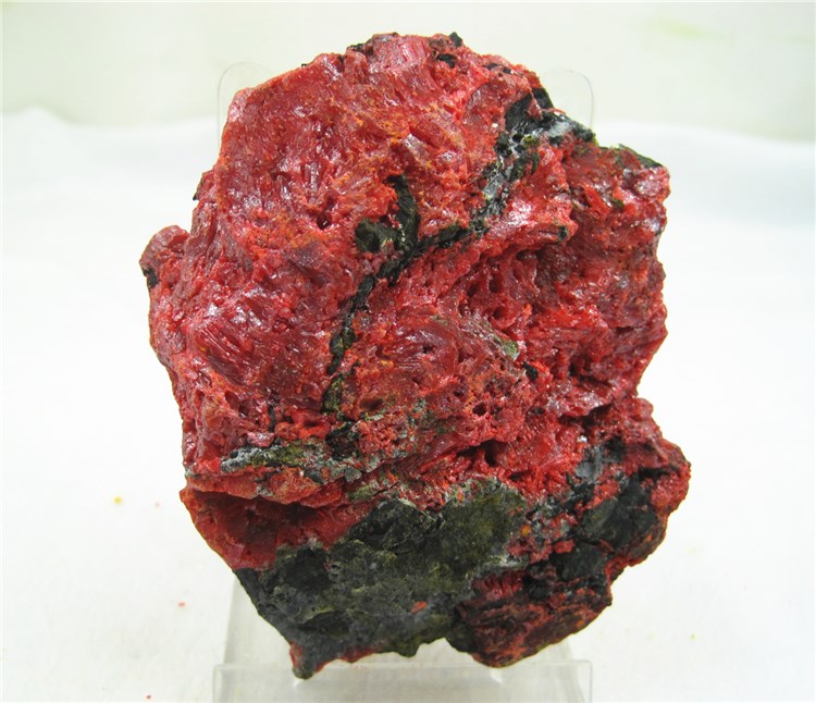 雄黄原石 四硫化四砷 石黄鸡冠石 石之家矿物晶体标本 Realgar