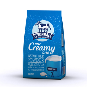 【天猫超市】澳洲进口德运Devondale全脂高钙青少年成人牛奶粉1kg