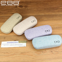 晰雅毛毡眼镜盒男女款可爱韩国小清新卡通近视