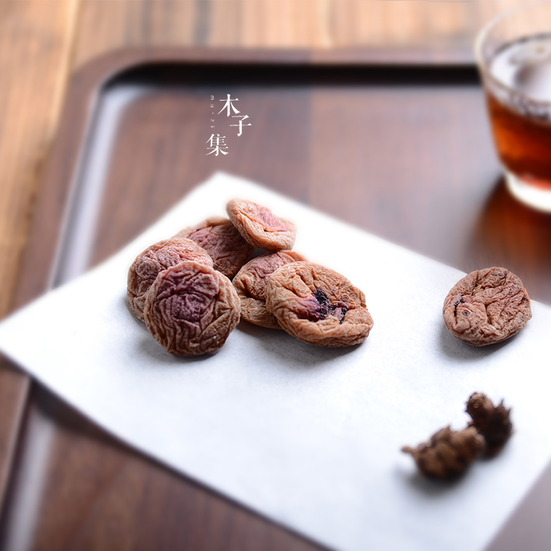 木子集丨去核紫苏入梅饼/紫苏梅子无核/日式爽口梅干茶泡饭 100g