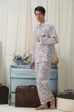睡衣梭织棉家居服木棉套装 春夏新款 包邮 男士 玉茄子1142004正品