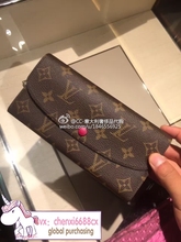 老花长款 钱包钱夹卡包 豆豆钱包 路易威登 Vuitton Louis 正品