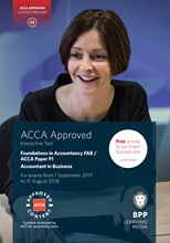 Business 2018.8 2017.9 Kit ACCA 现货 Revision Accountant BPP