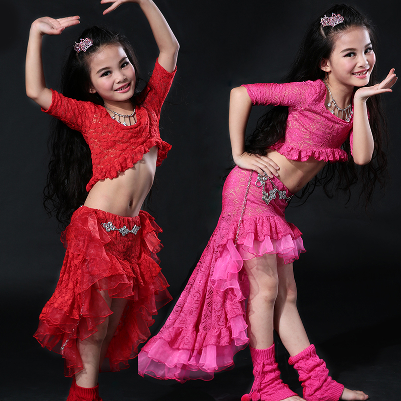 正品[儿童肚皮舞套装]儿童肚皮舞服装评测 儿童肚皮舞表演图片_惠惠购物