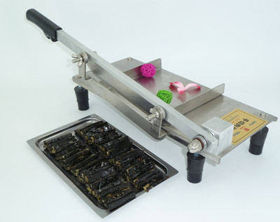 切肉机信强电动不锈钢切片机台式切肉片机肉丝