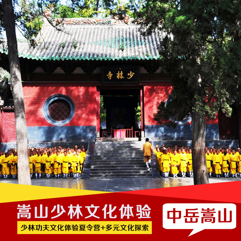 嵩山少林寺深度禅武文化体验品质暑假夏令营 少林武术