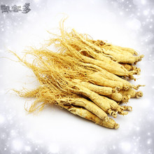 回客多生晒参人参白参干参切人参片泡酒料煲汤料东北特产整支人参