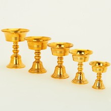 2017藏传佛教精美供灯6号花边灯供杯长明灯纯铜加厚黄铜藏式酥油