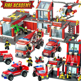 正品[乐高消防局]乐高消防局动画片评测 乐高积