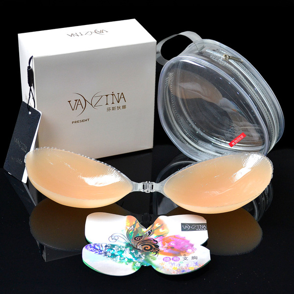 正品<em>文胸</em> 芬斯狄娜<em>硅胶隐形文胸</em>贴小胸<em>大胸</em>加