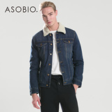ASOBIO 冬季牛仔外套 3542654883
