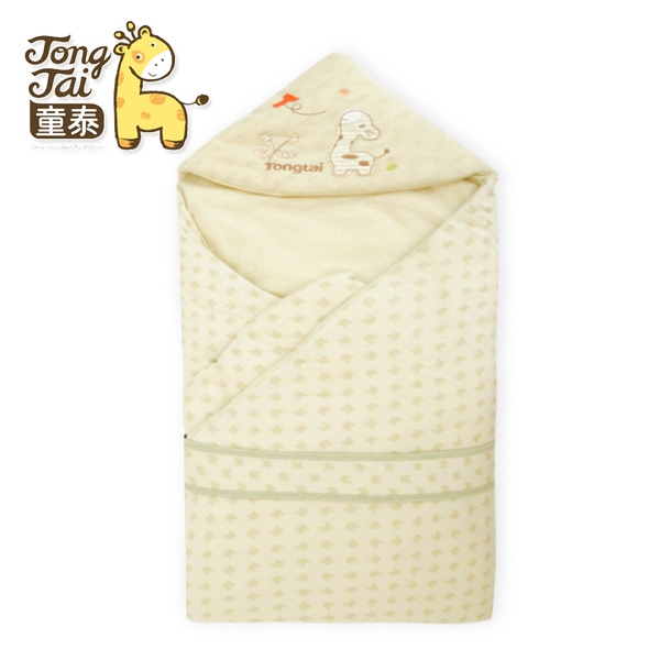 正品婴儿披风斗篷 童泰婴儿彩棉加厚 披风新生