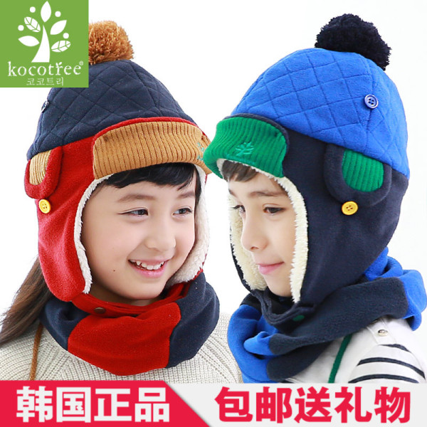 正品儿童手套 韩版 儿童帽子秋冬宝宝帽子围巾