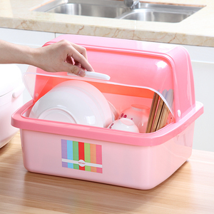 碗柜塑料餐具沥水架