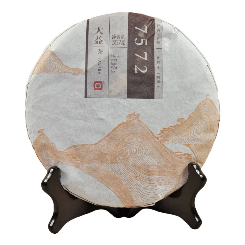 【天猫超市】大益 普洱茶 7572 熟茶饼茶 1501批次 357g/饼