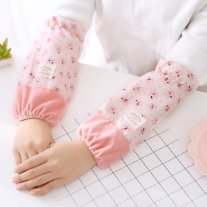 韩版秋冬款可爱长款套袖