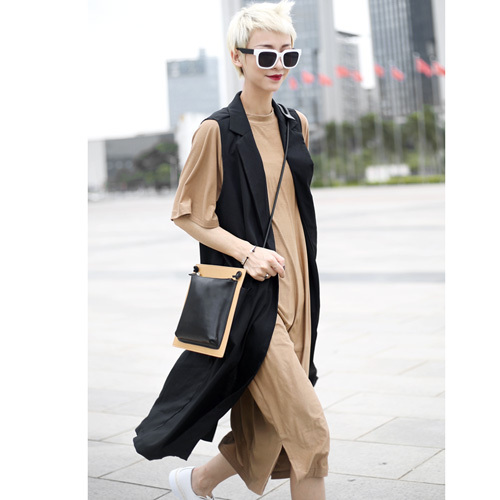 热销<em>女马夹</em> JANE自制 雪纺马夹 特价 女式<em>马甲</em>