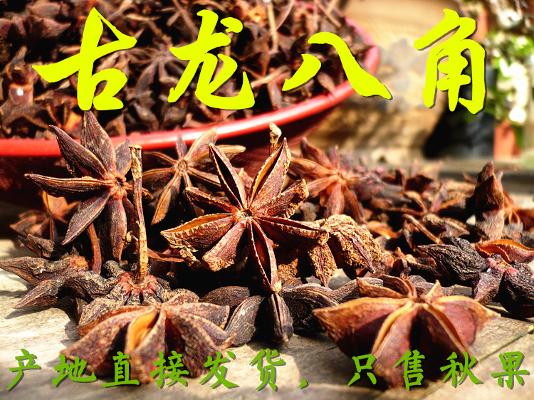 九致上品八角茴香 古龙大红八角 特级大茴香大料 火锅川菜调料