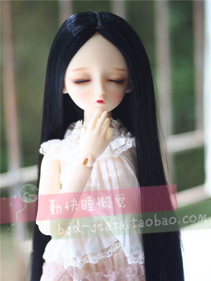 正品[bjd 假发]bjd假发教程评测 bjd娃娃假发制作