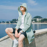 防晒衣男韩版超薄透气夏季中长款外套青少年学生防晒服男2017新款