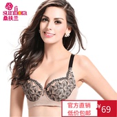 清仓女士聚拢夏季薄款 文胸 大码 内衣特价 桑扶兰官方旗舰店正版正品