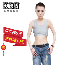 夏019 魔术贴束胸帅tt les les塑身cos t束胸三排挂钩短款 kabiny