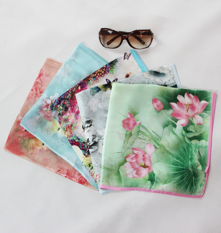 正品[小丝巾小方丝巾]女士小方丝巾评测 小方丝