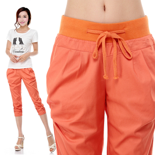 淘宝网2015新款哈伦裤七分裤女夏短裤中裤显