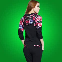 2015春夏秋休闲套装 女新款运动套装韩版时尚