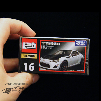 多美卡tomica premium 16号 丰田toyota 86 grmn改装套件tomy日版