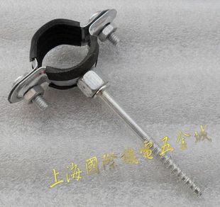 c型钢配件管夹塑料堵头边盖白色41*41/41*25