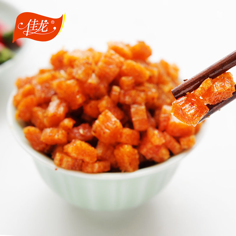 河南郑州特产佳龙香辣麻辣鱼仔 素食辣条零食