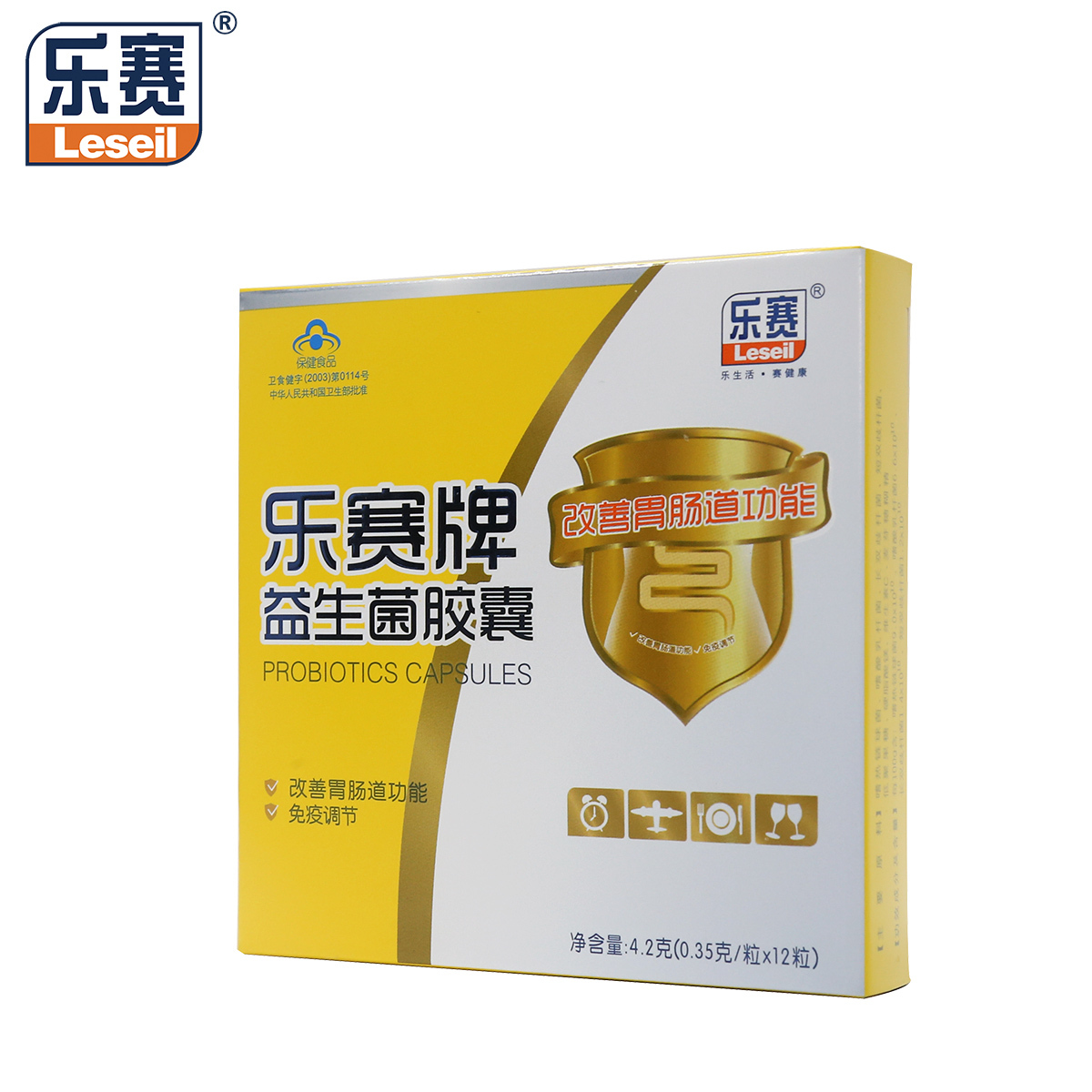 查看淘宝乐赛牌益生菌胶囊 350mg/粒*12粒价格