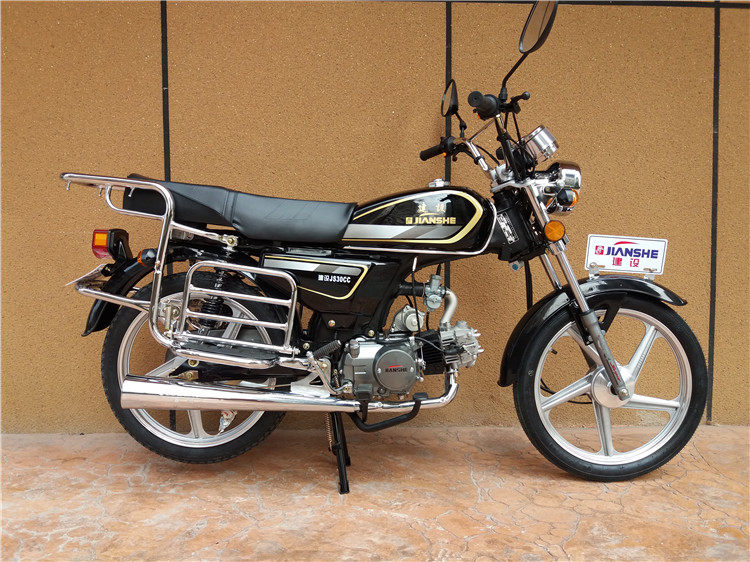 重庆售上海建设弯梁燃油助力代步两轮摩托车110排量标48q50爆款